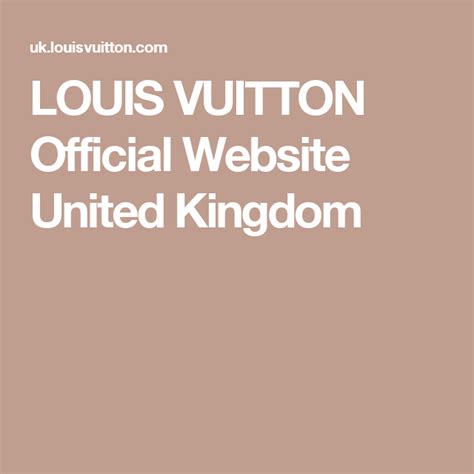 lv england|Lv uk website.